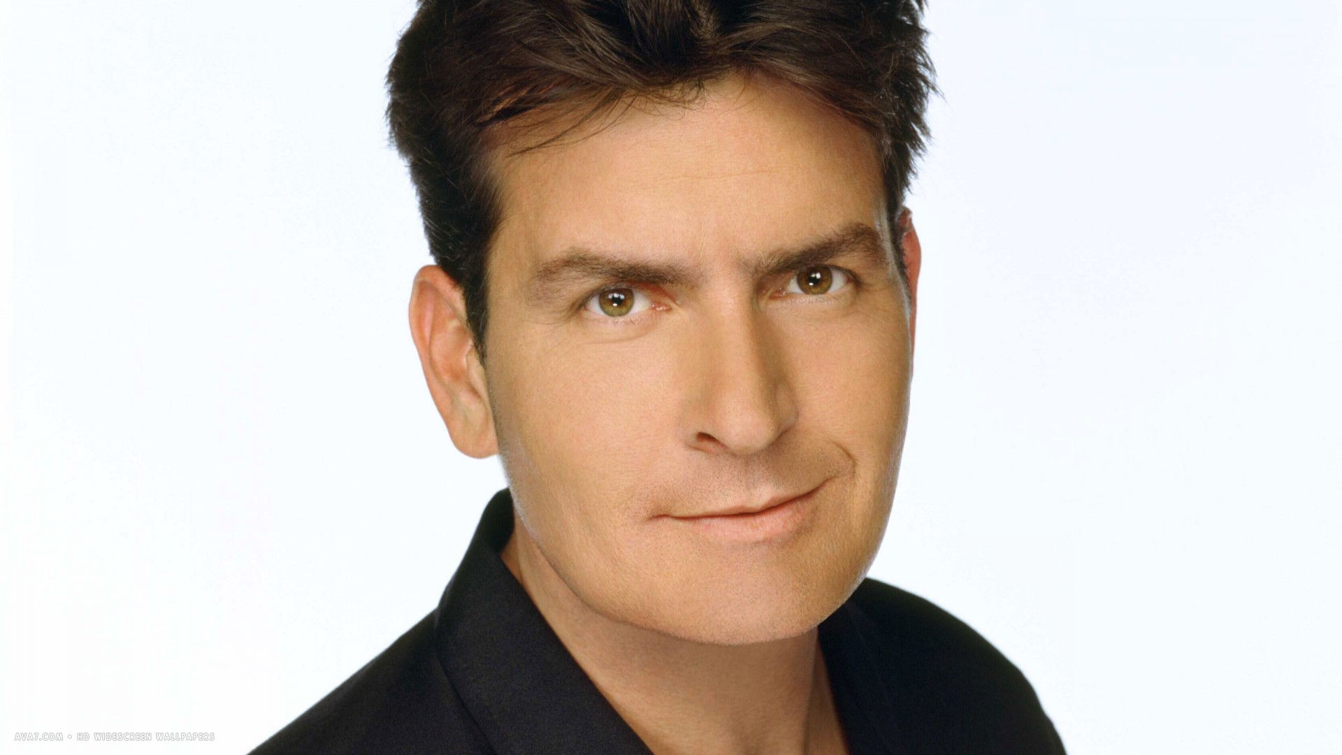 charlie sheen actor hd widescreen wallpaper