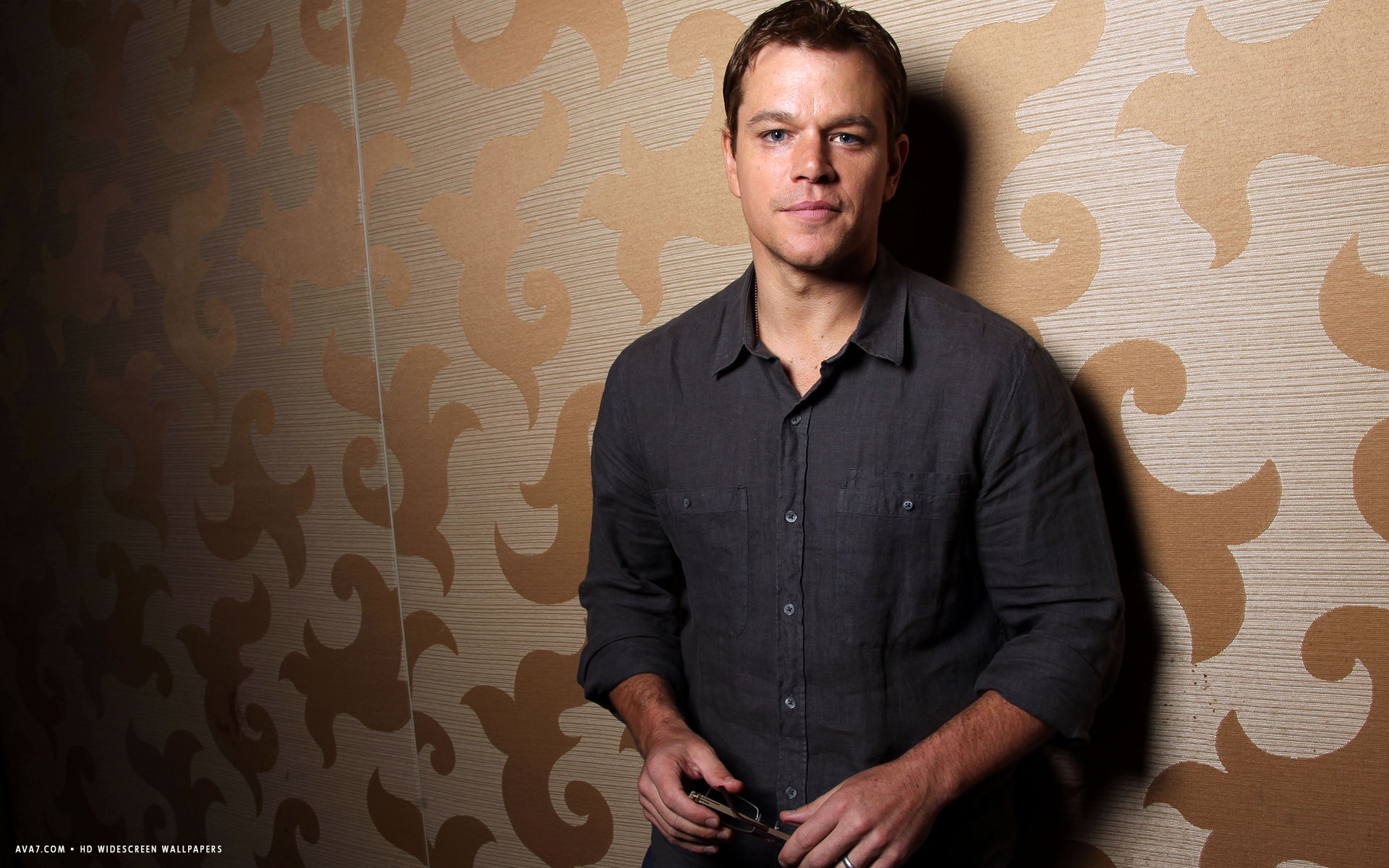 matt damon actor hd widescreen wallpaper