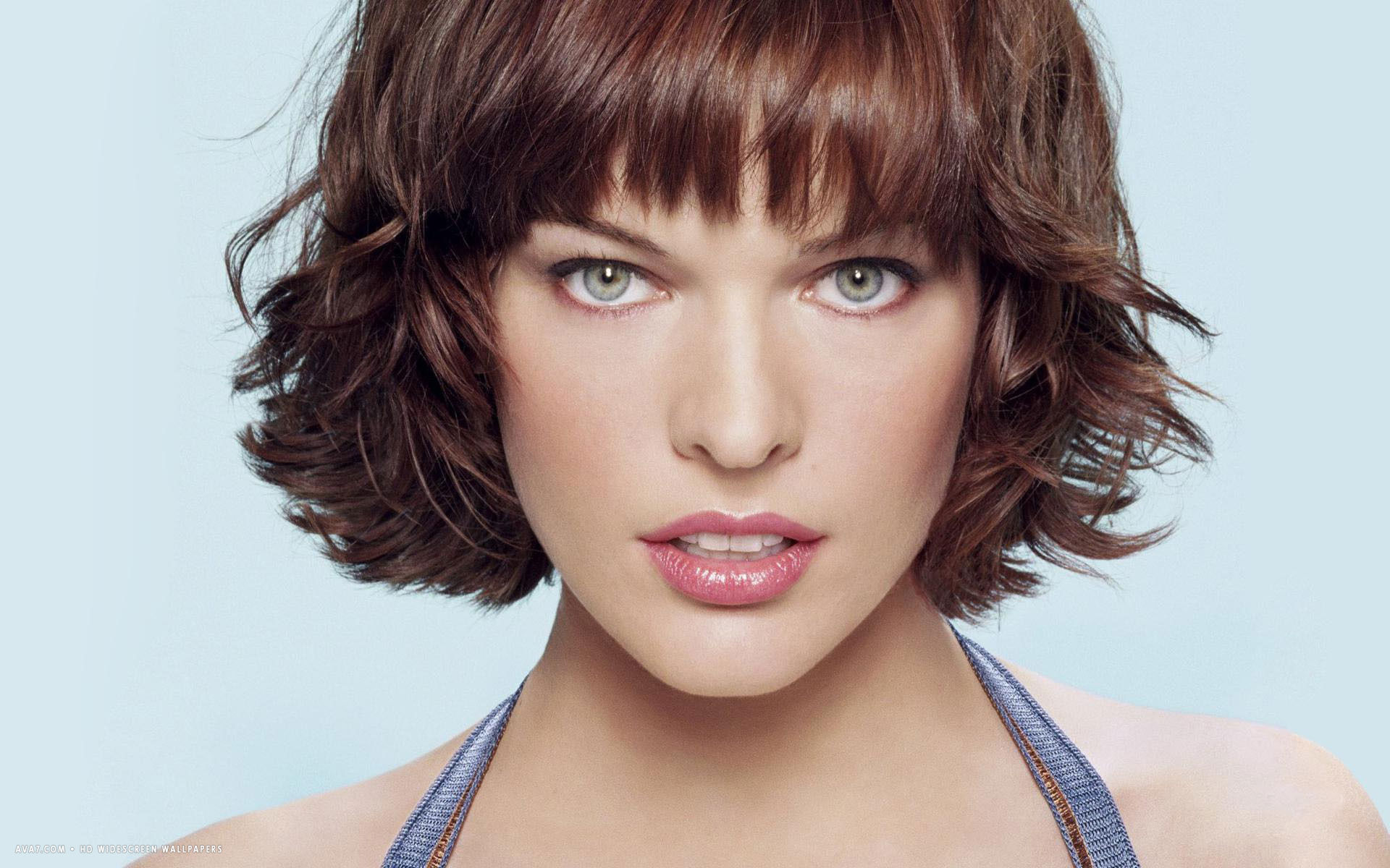 milla jovovich actress hd widescreen wallpaper