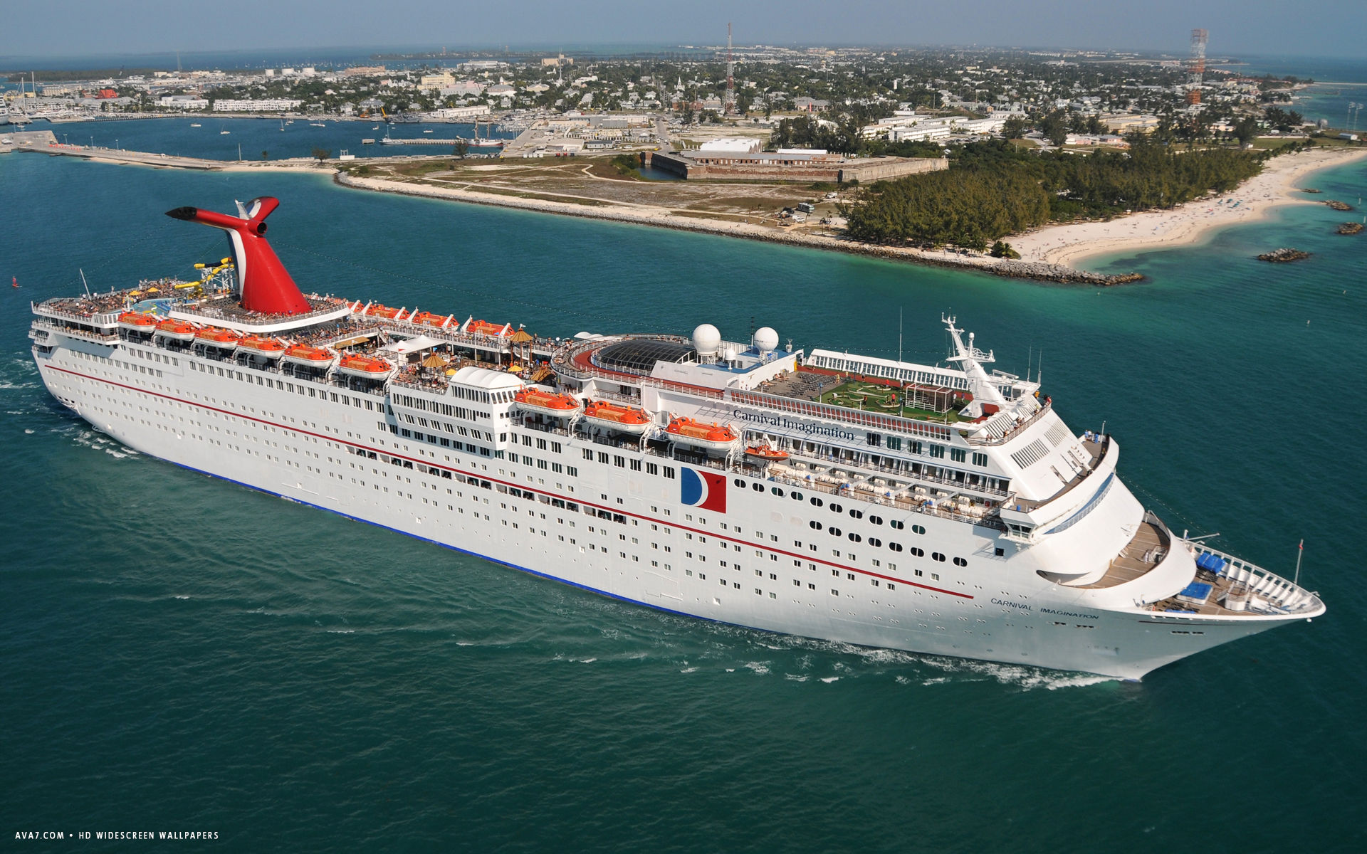 carnival imagination cruise ship hd widescreen wallpaper