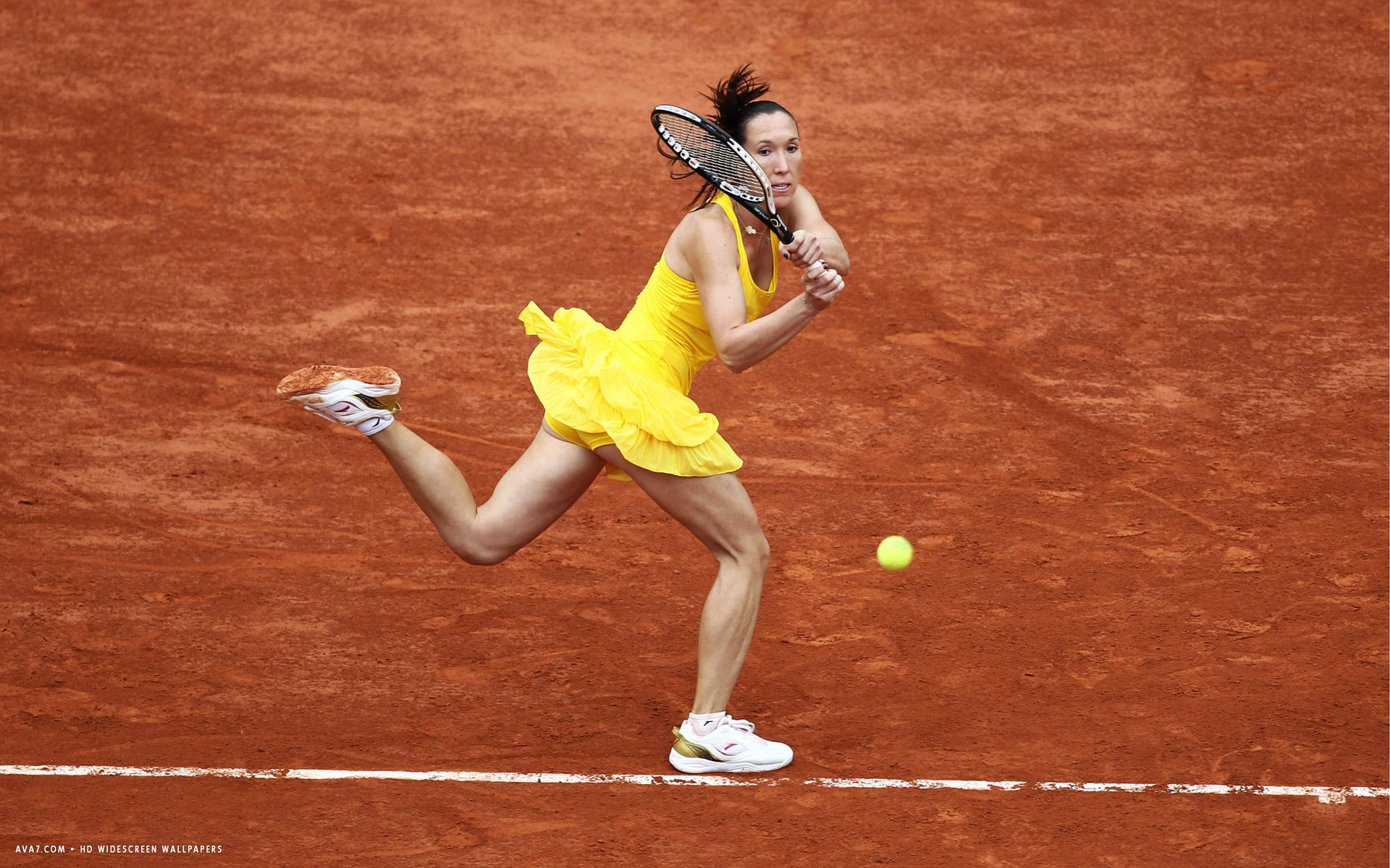 jelena jankovic tennis player hd widescreen wallpaper