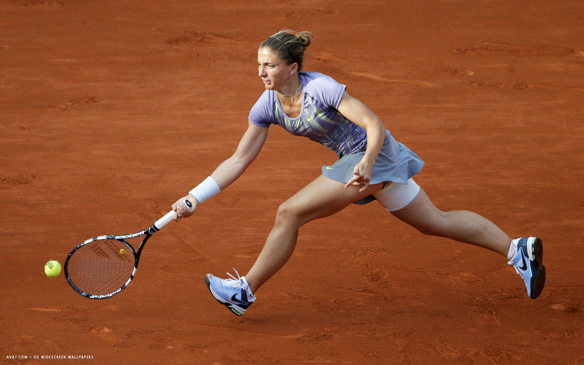 sara errani tennis player hd widescreen wallpaper