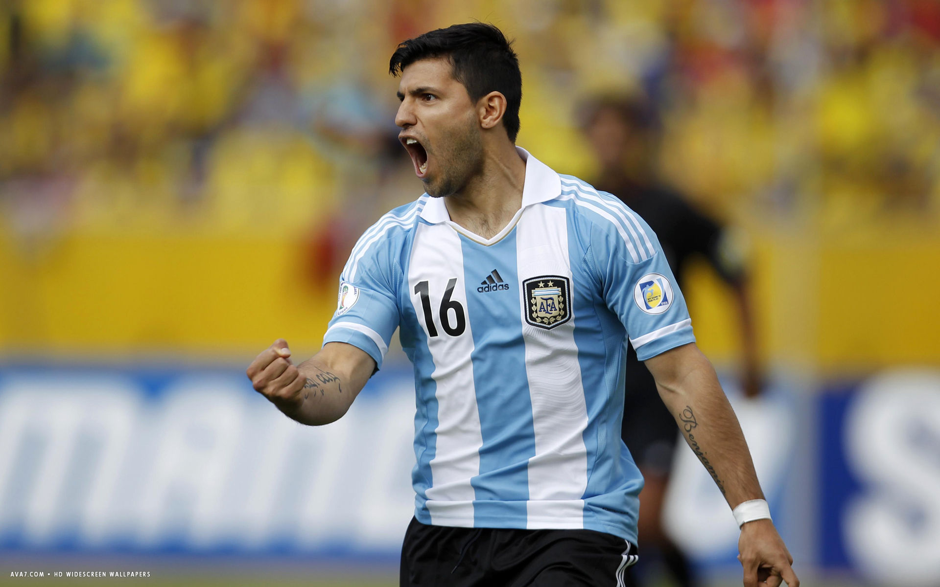 sergio aguero football player hd widescreen wallpaper / football ...