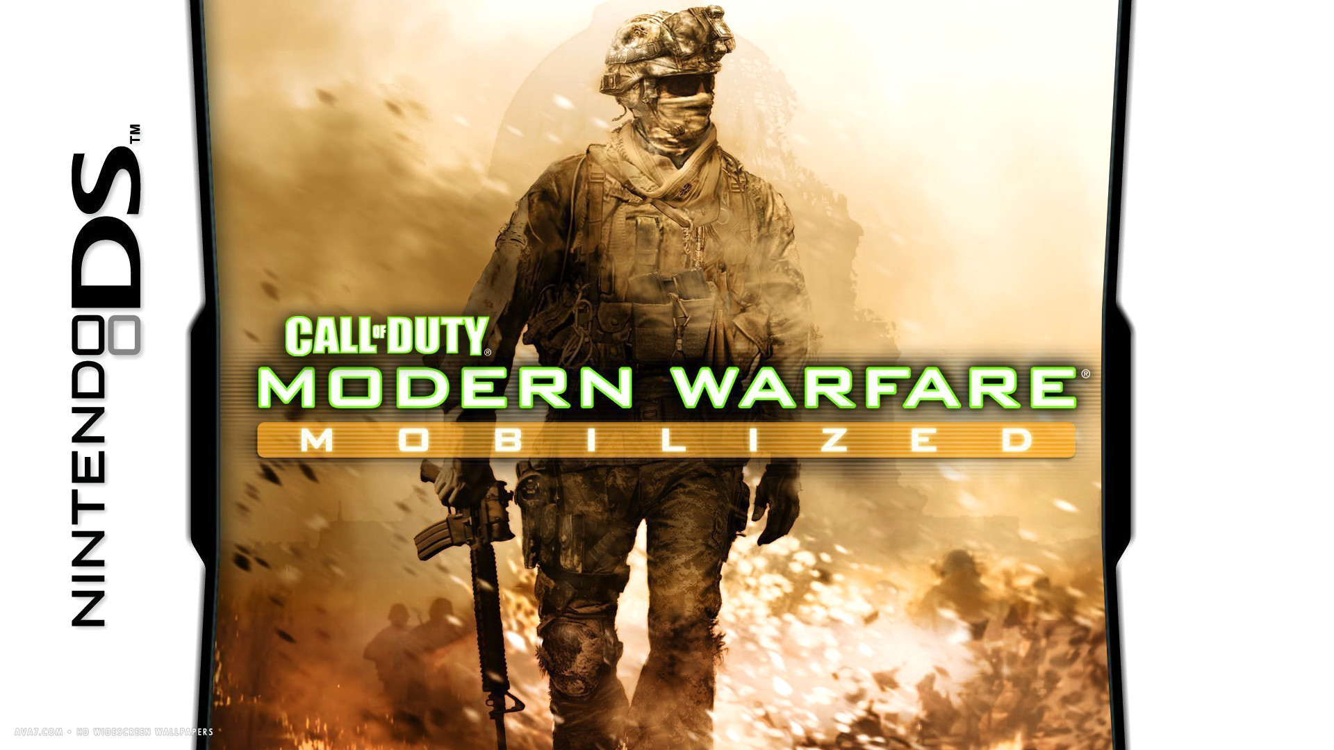 call of duty modern warfare mobilized game hd widescreen wallpaper