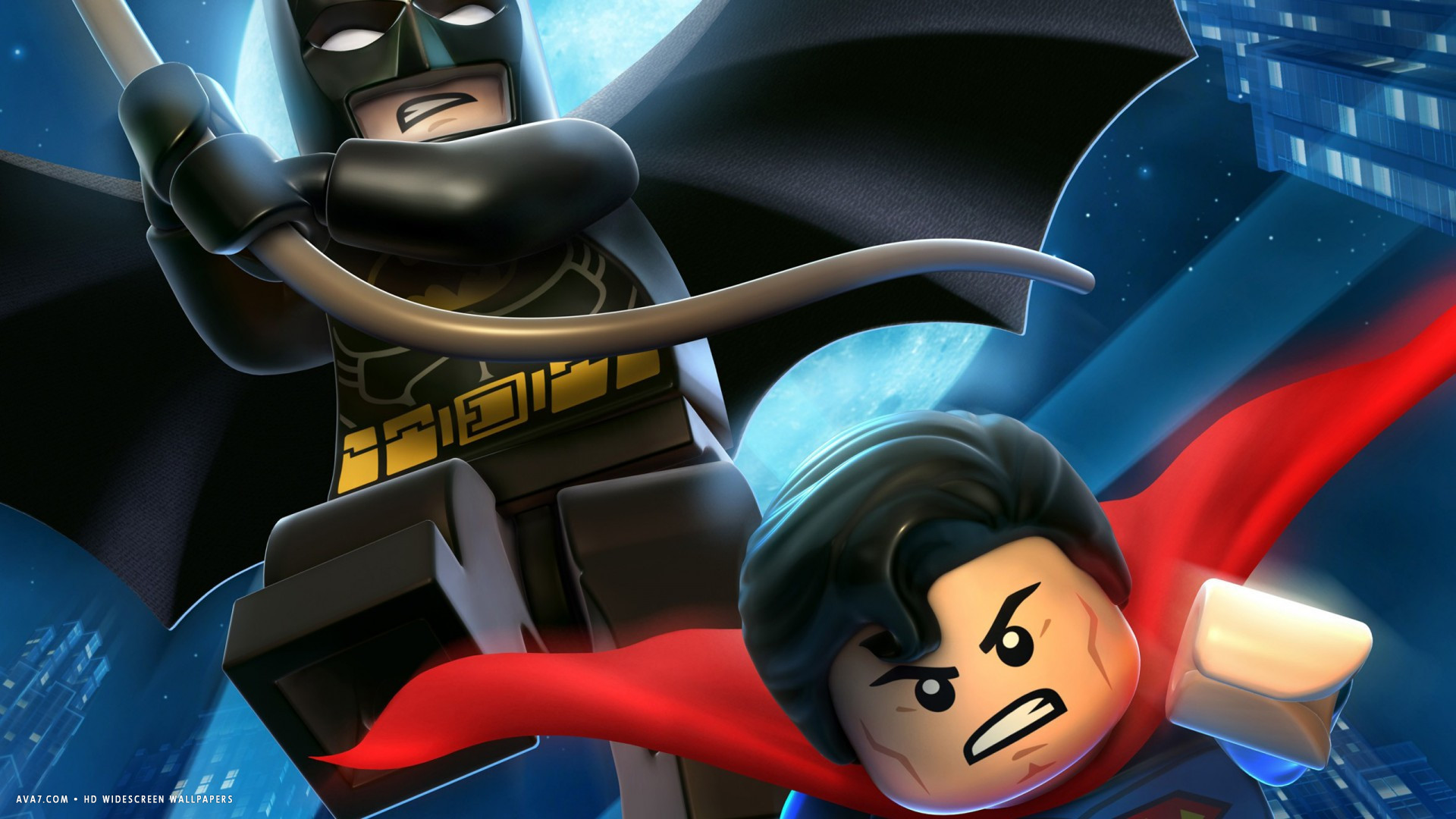 lego batman 2 dc super heroes game hd widescreen wallpaper