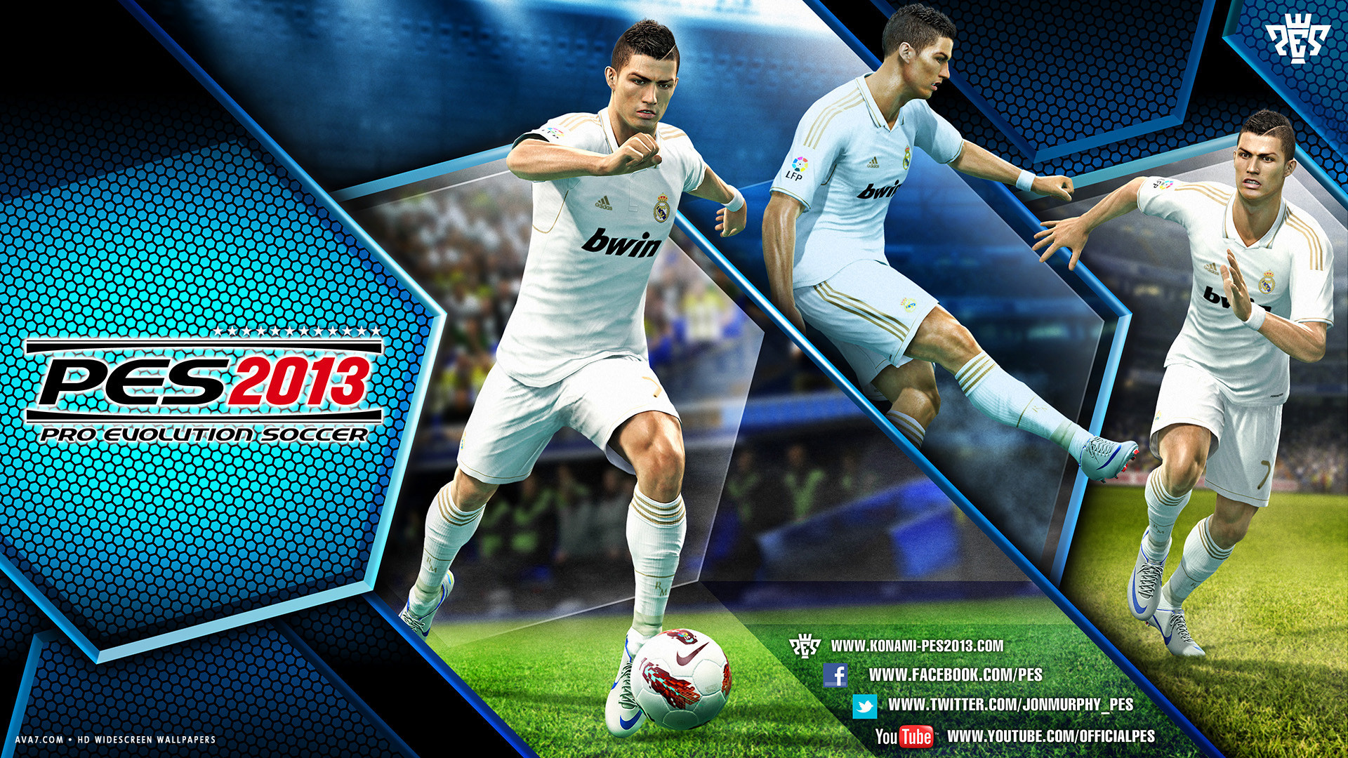 pro evolution soccer 2013 game pes2013 cr render hd widescreen wallpaper