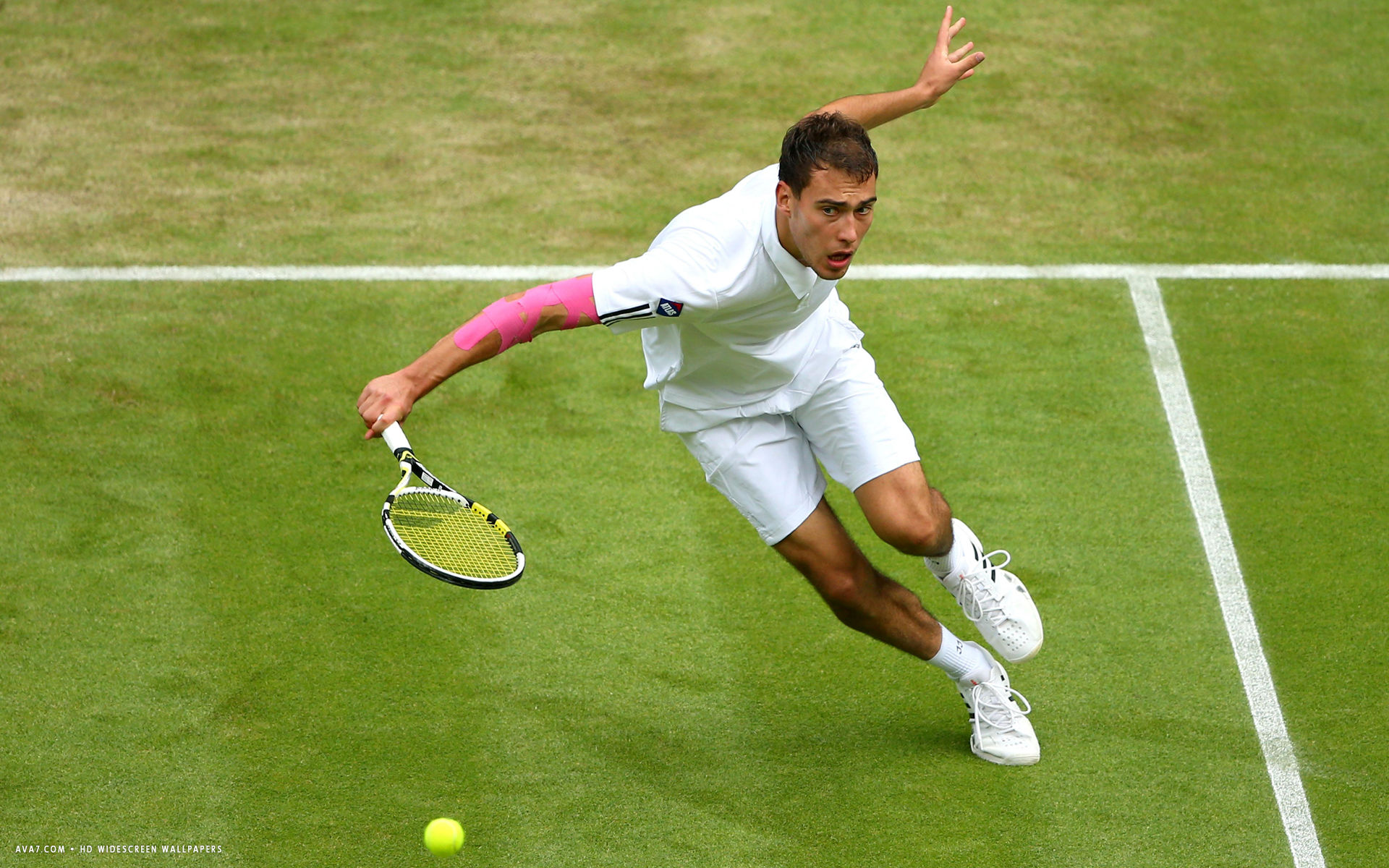 jerzy janowicz tennis player hd widescreen wallpaper