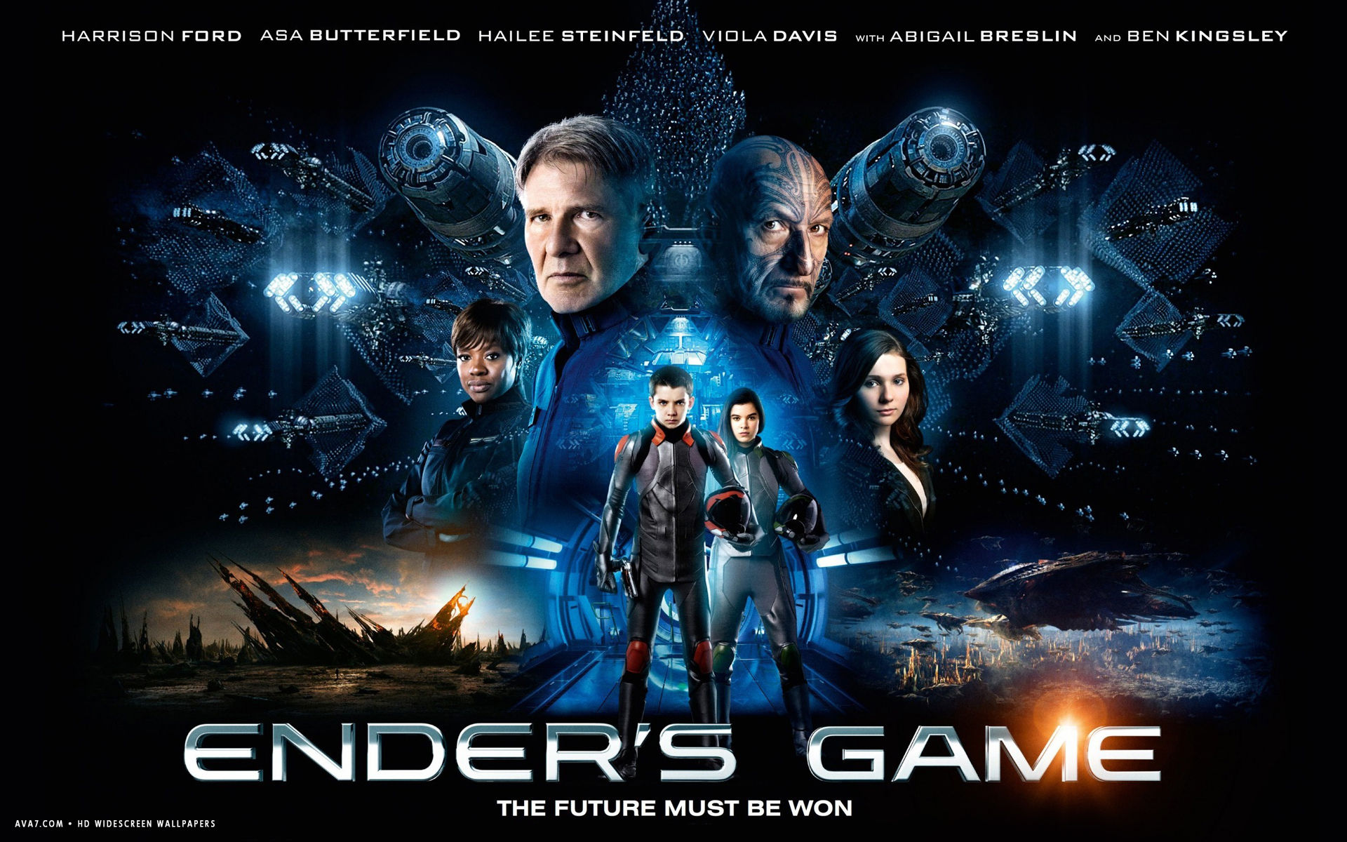 enders game movie hd widescreen wallpaper