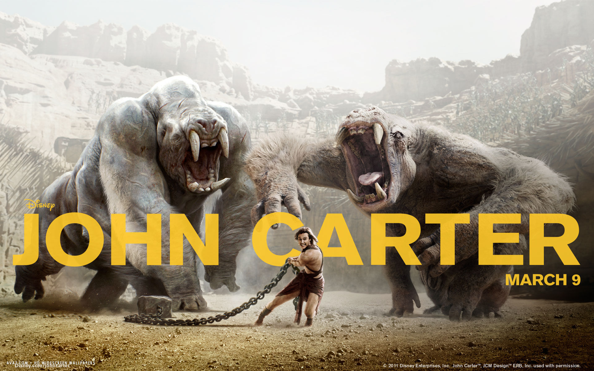 john carter movie hd widescreen wallpaper