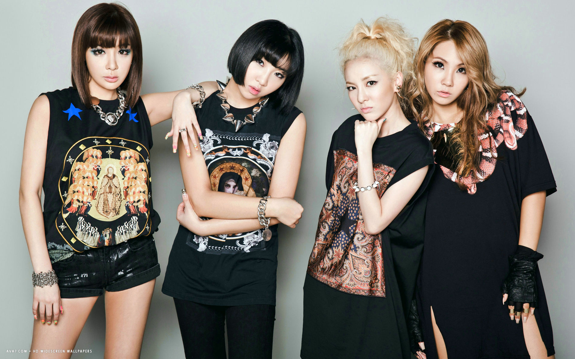 2ne1 music band group hd widescreen wallpaper