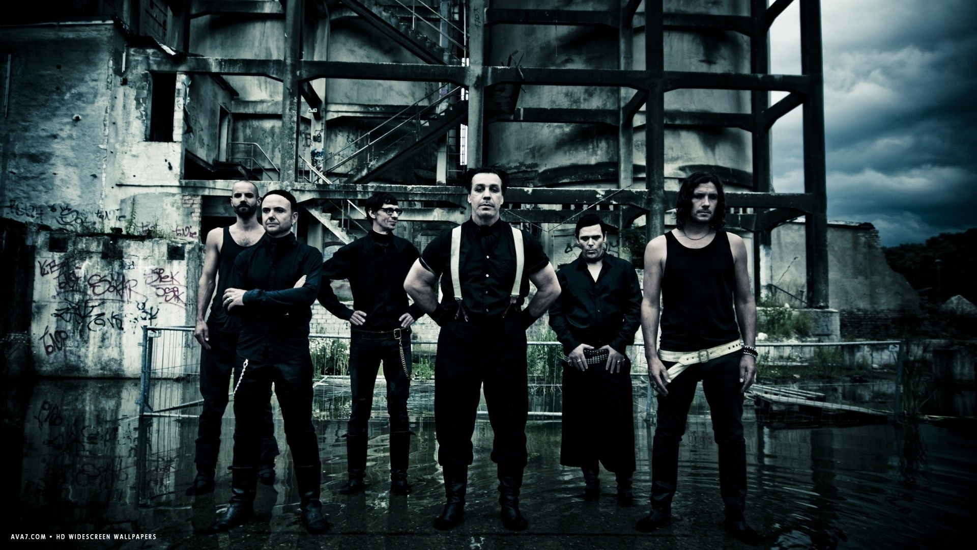 rammstein music band group hd widescreen wallpaper