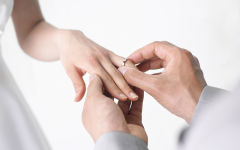 wedding ring hands marriage wife husband bride groom