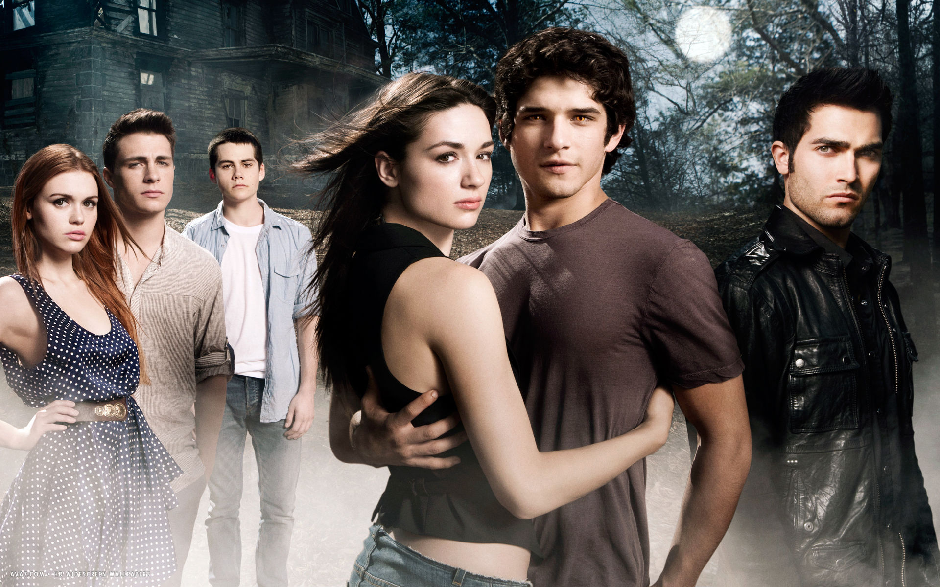 teen wolf tv series show hd widescreen wallpaper